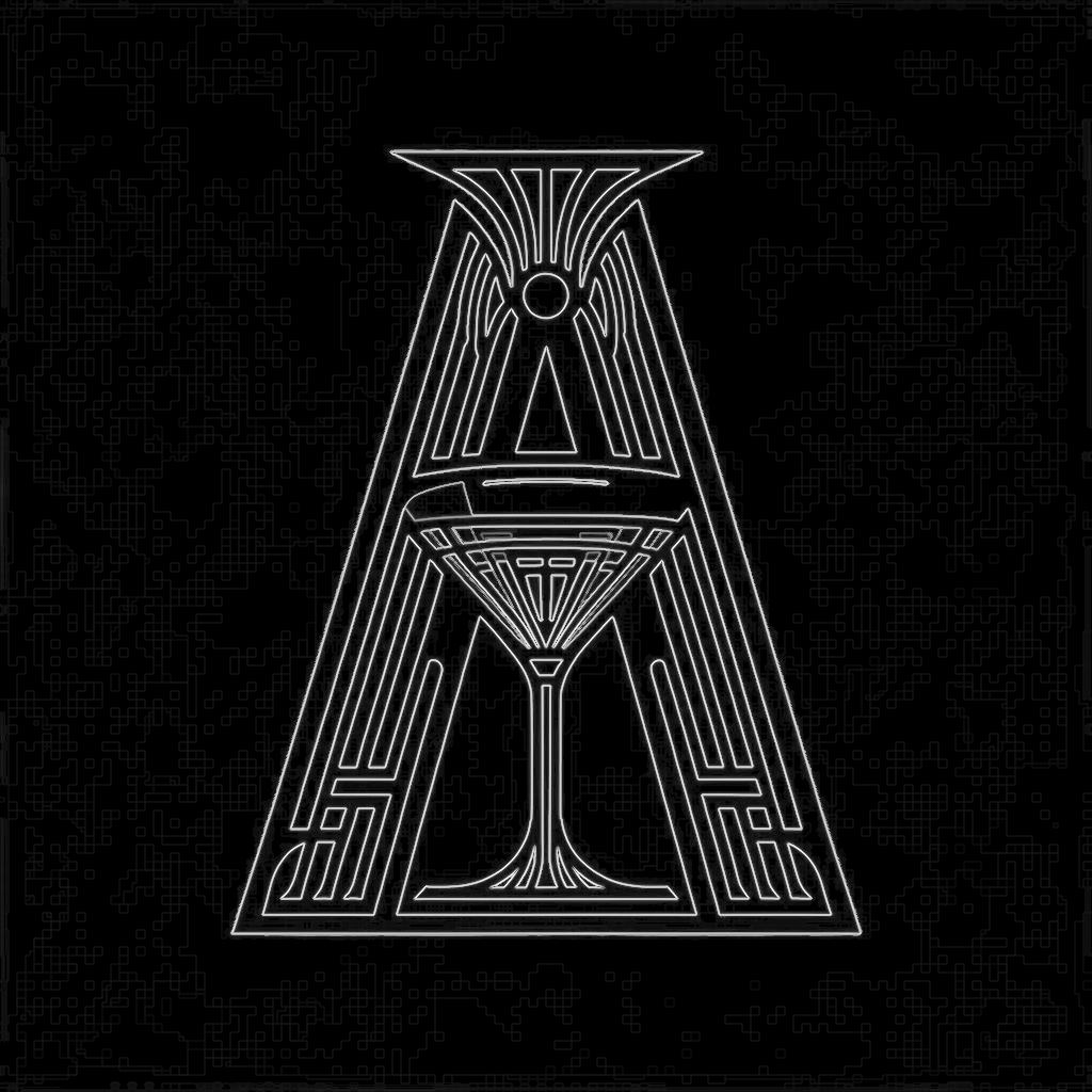 Logo_Arkham effet fond noir