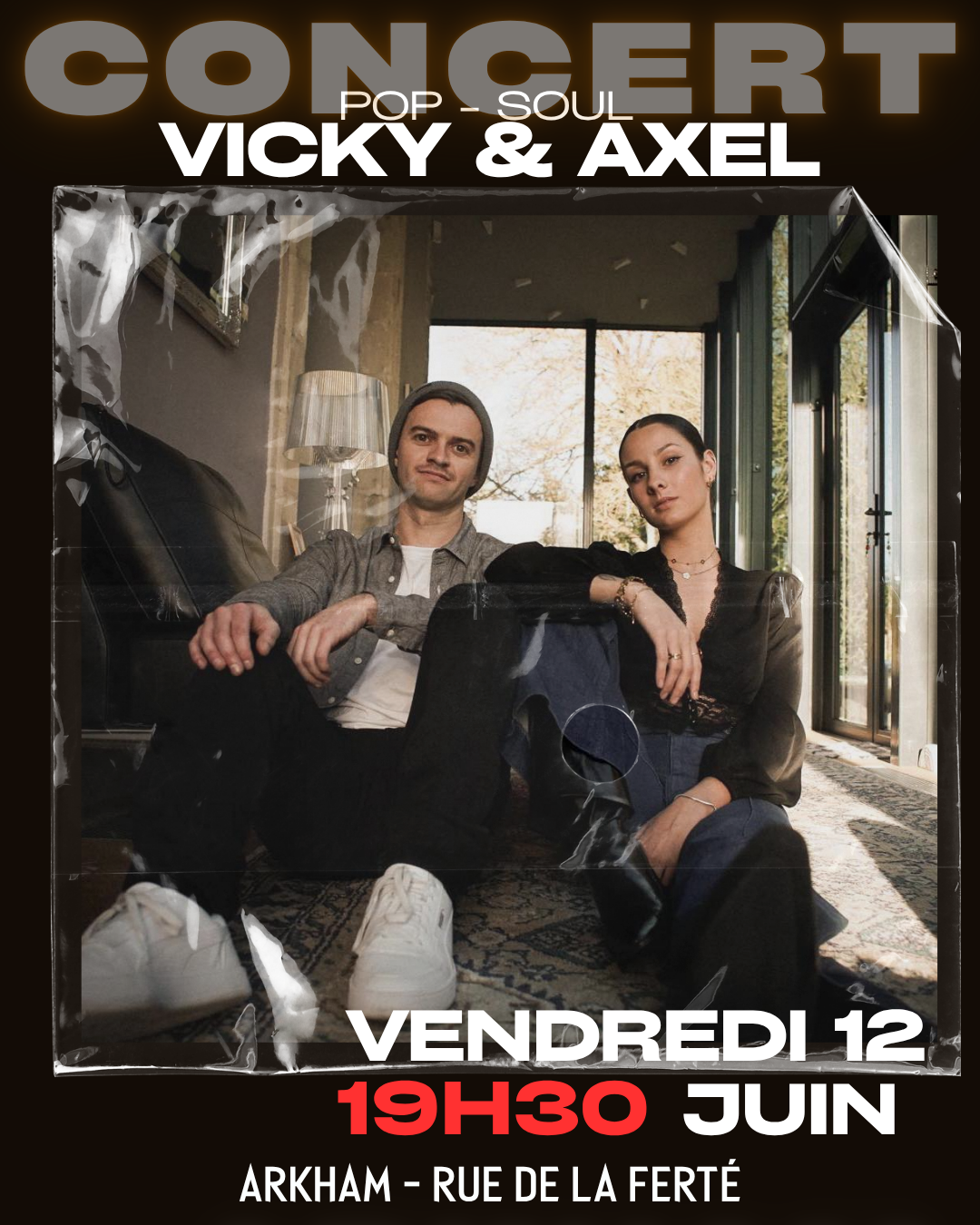 Affiche Vicky&Axel